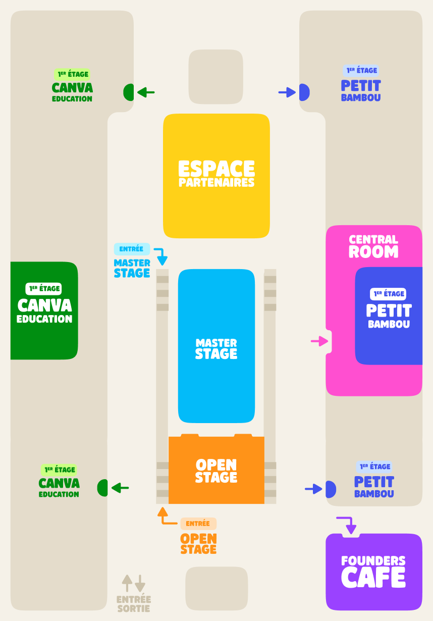 Plan de la Station F