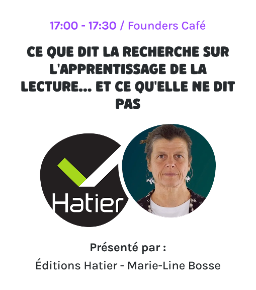 Lilia Ben Hamouda : Co-créatrice du forum des enseignants innovants
et ex-rédactrice en chef du café pédagogique.