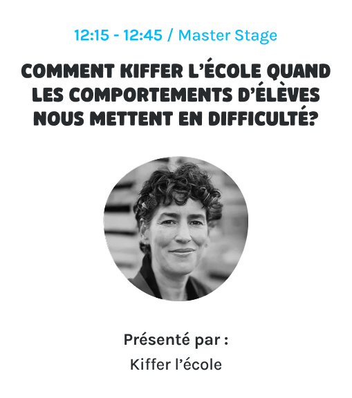 Lilia Ben Hamouda : Co-créatrice du forum des enseignants innovants
et ex-rédactrice en chef du café pédagogique.