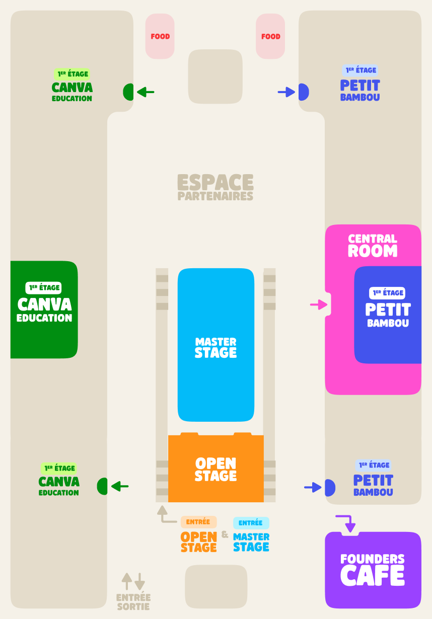 Plan de la Station F