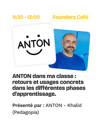 Découvrez l'atelier : Le café des pratiques présenté par les Maitresses en Baskets
