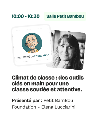 Découvrez l'atelier : Le café des pratiques présenté par les Maitresses en Baskets