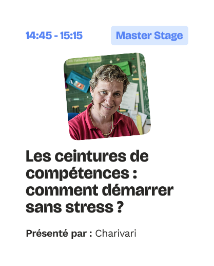 Découvrez l'atelier : Le café des pratiques présenté par les Maitresses en Baskets