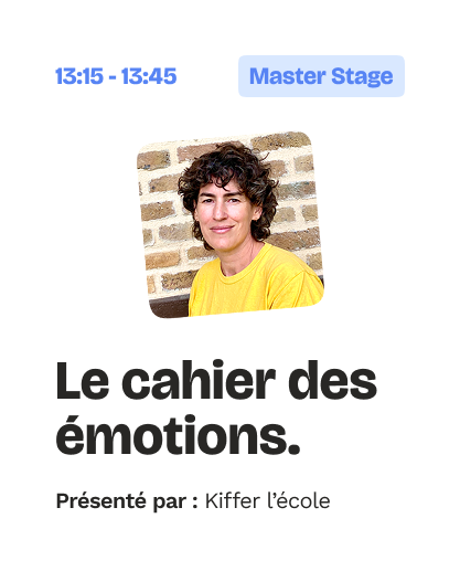 Découvrez l'atelier : Le café des pratiques présenté par les Maitresses en Baskets