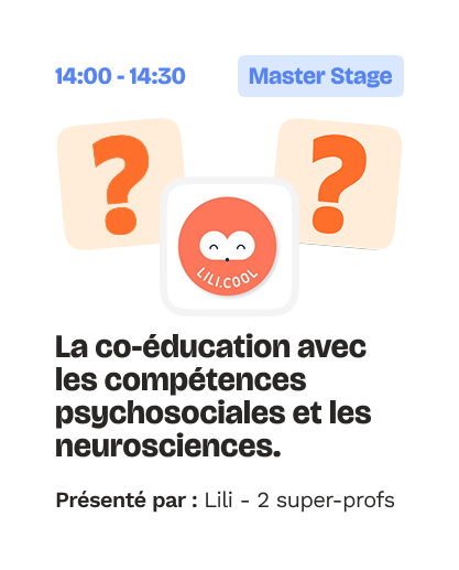 Découvrez l'atelier : Le café des pratiques présenté par les Maitresses en Baskets