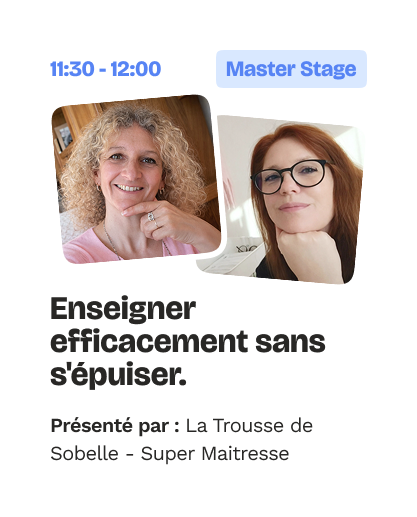 Découvrez l'atelier : Le café des pratiques présenté par les Maitresses en Baskets