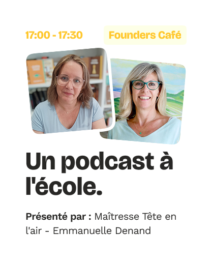 Découvrez l'atelier : Le café des pratiques présenté par les Maitresses en Baskets