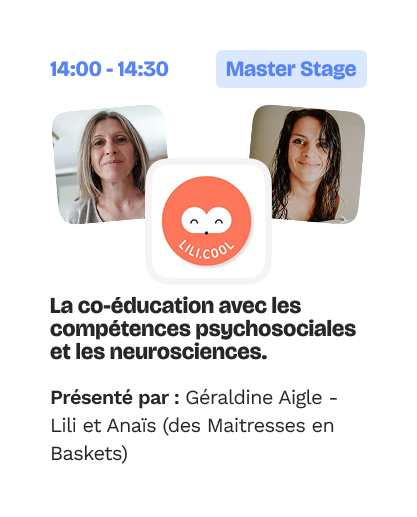 Découvrez l'atelier : Le café des pratiques présenté par les Maitresses en Baskets